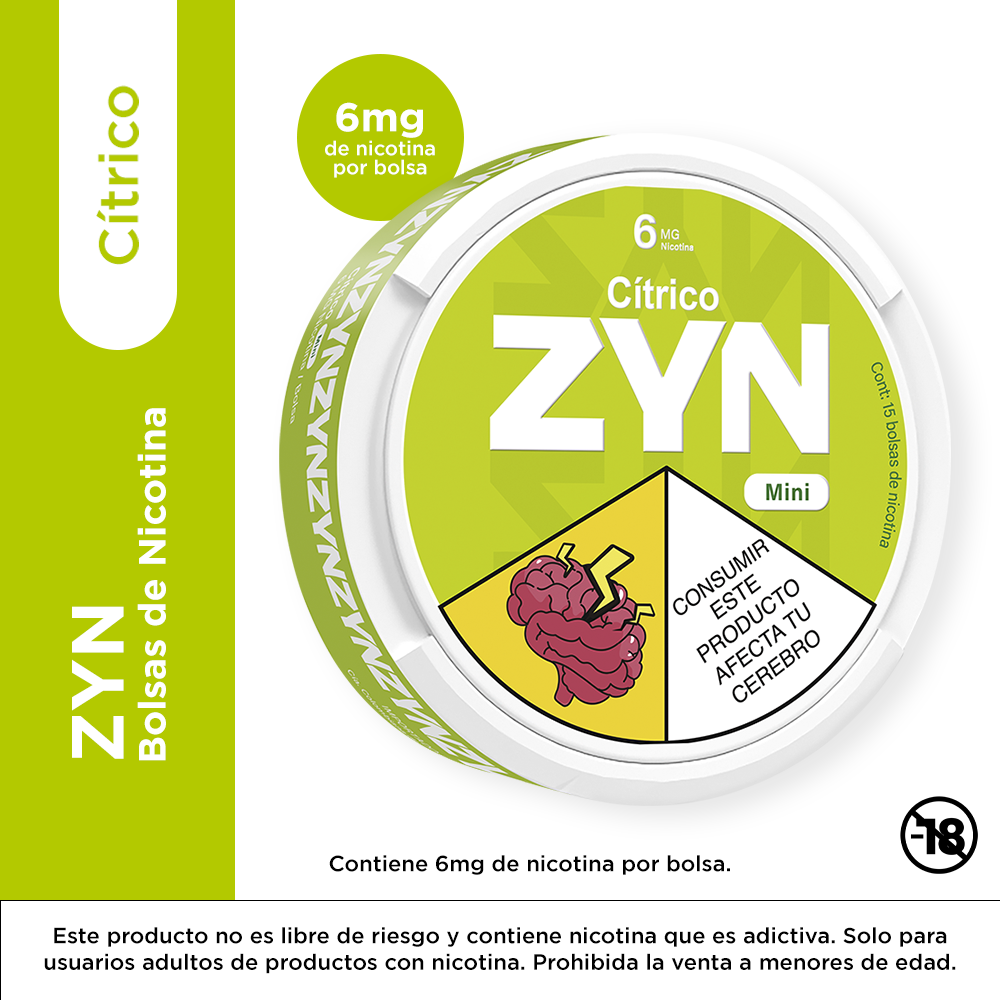 ZYN Citrico 6mg